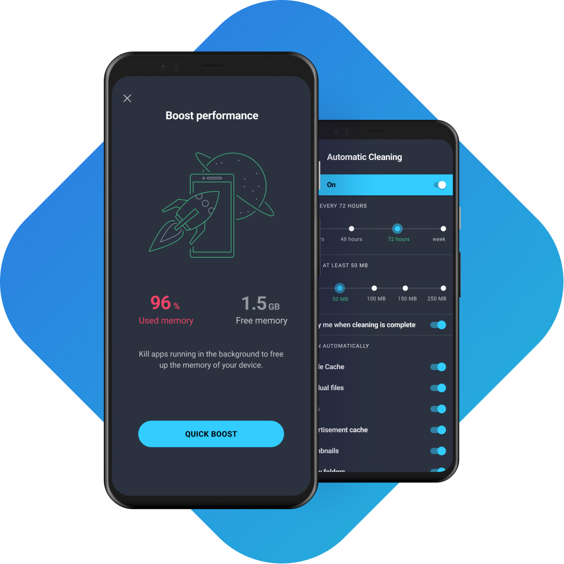 AVG Cleaner for Android stops resource hogs