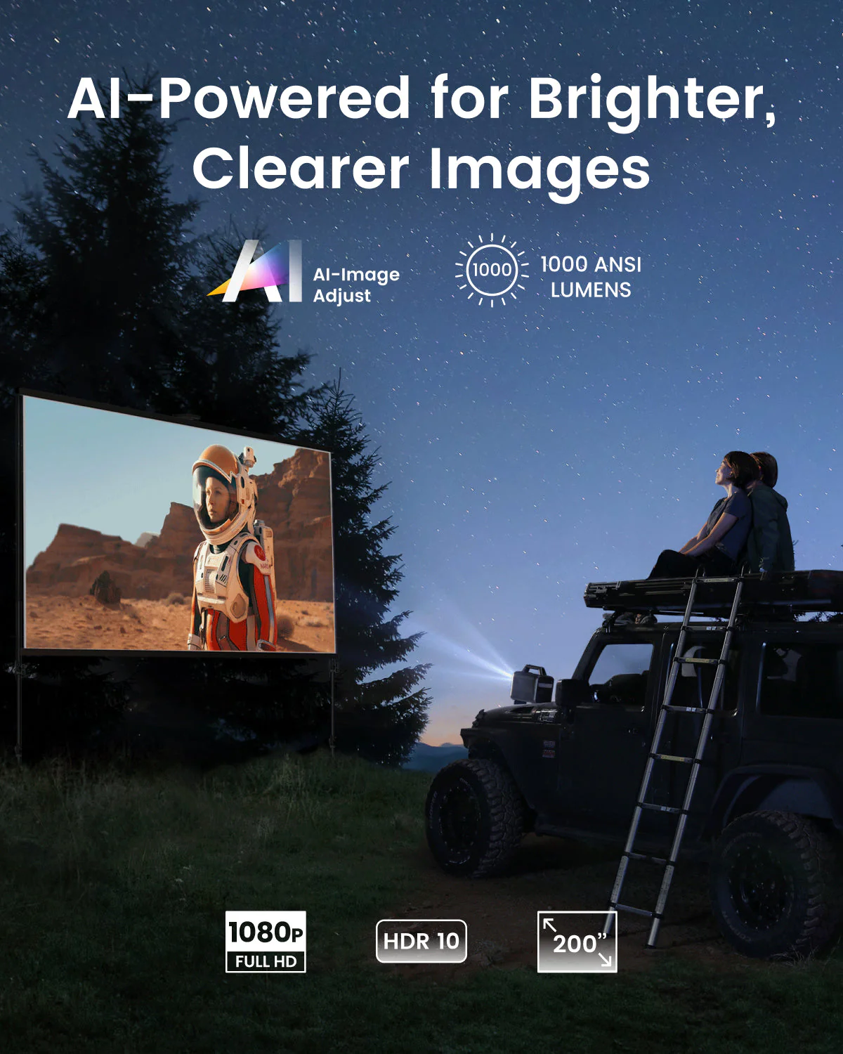 Nebula Mars 3 projekcija