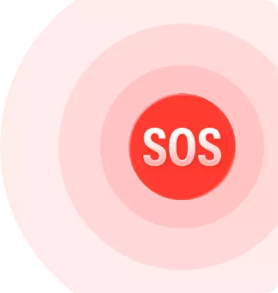 Emergency SOS icon