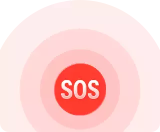 Emergency SOS icon