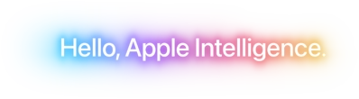 Hello, Apple Intelligence