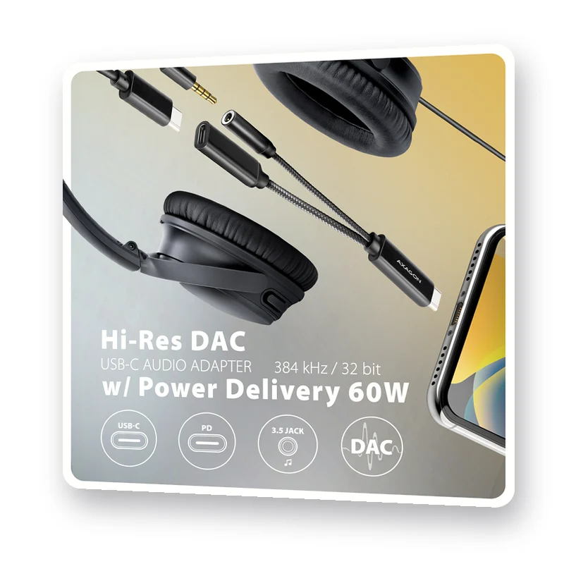 Hi-Res DAC аудио адаптер