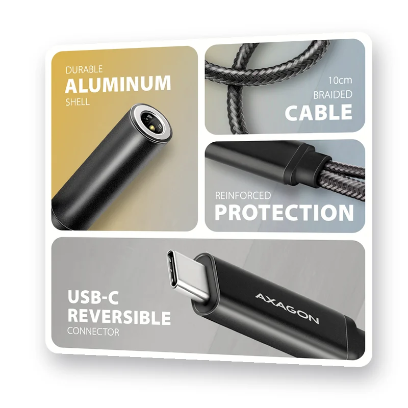 конектор USB-C и оплетен кабел