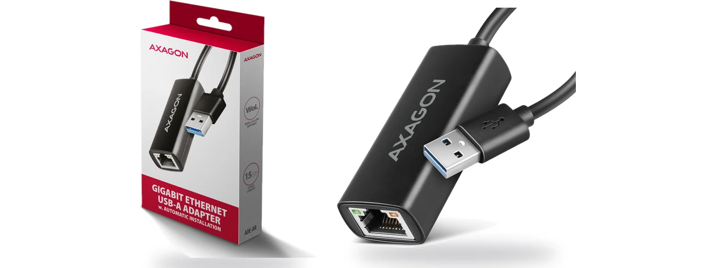 AXAGON ADE-AR USB-A гигабитов Ethernet адаптер