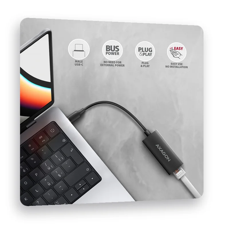 свързване към лаптоп чрез USB-C