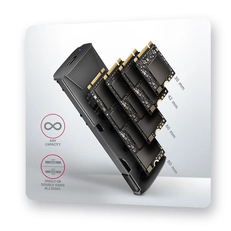 поддържани размери на M.2 SSD