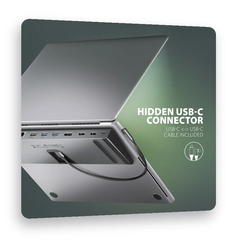 скрит USB-C конектор и кабел