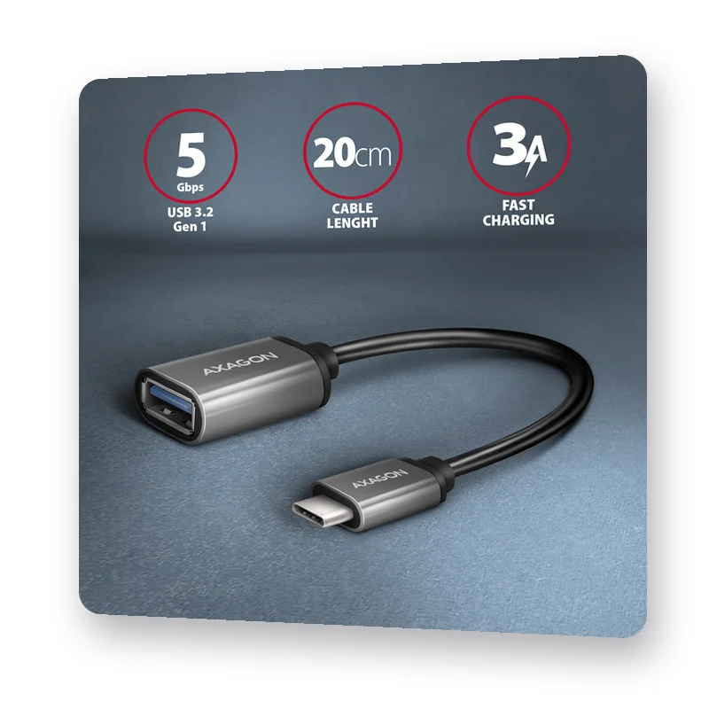 адаптер USB-C към USB-A