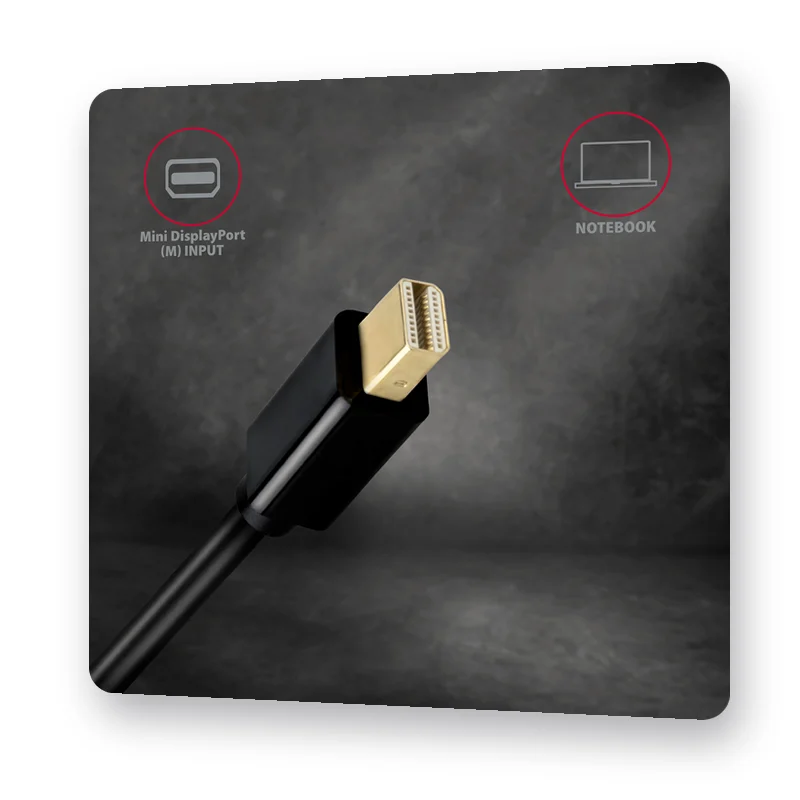 Mini DisplayPort вход