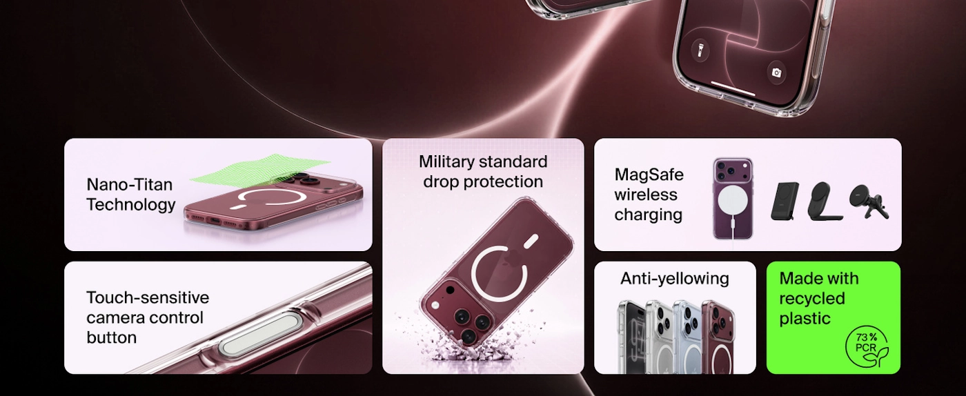 Case BELKIN clear with MagSafe for iPhone 18 Pro Max – photo 3