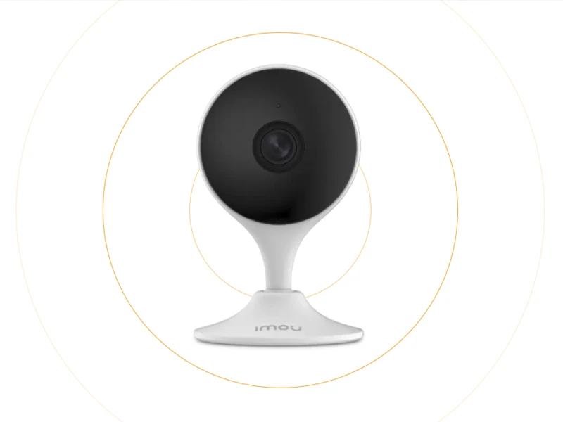Imou Cue 2 Cube Telecamera Wi-Fi 3MP Con IR, Microfono E Altoparlante – Rilevamento Umano, Audio Bidirezionale, Per Alexa E Google