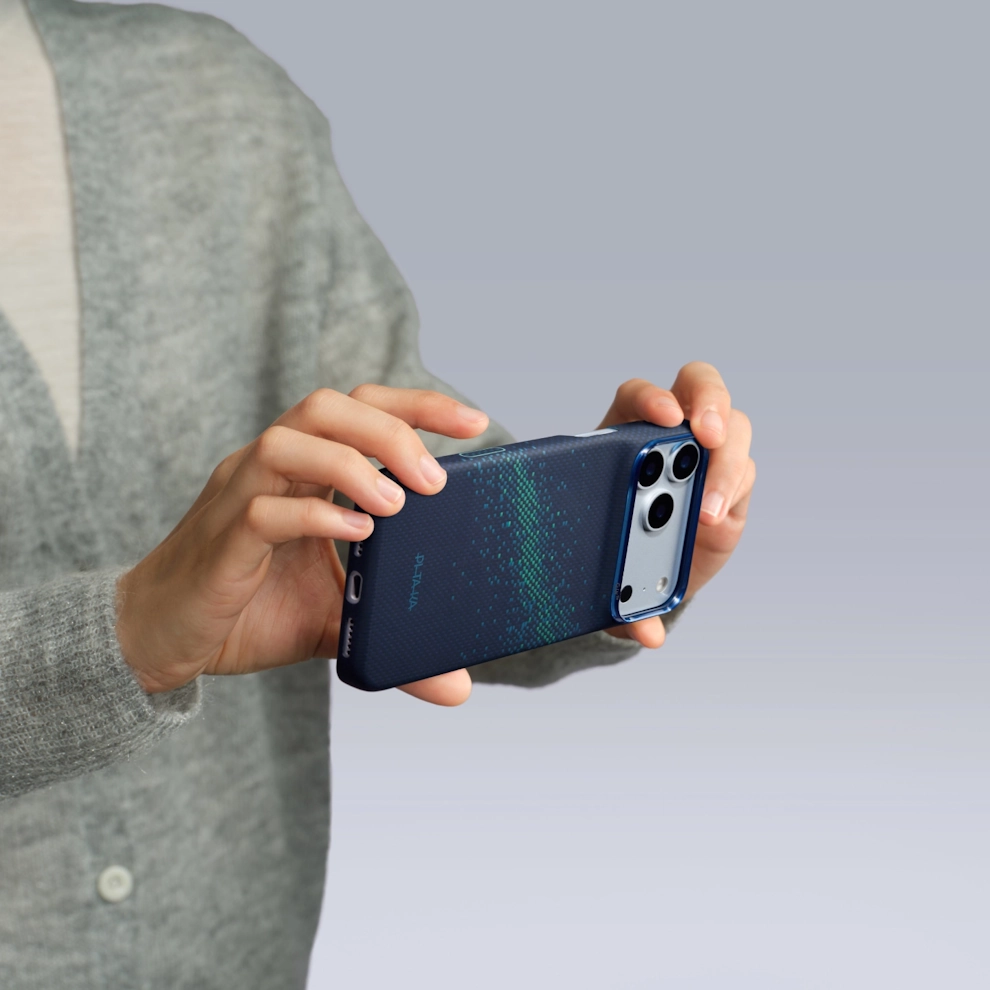 PITAKA Case Milky Way Galaxy with MagSafe Nearfield Blue for iPhone 18 Pro Max – photo 5