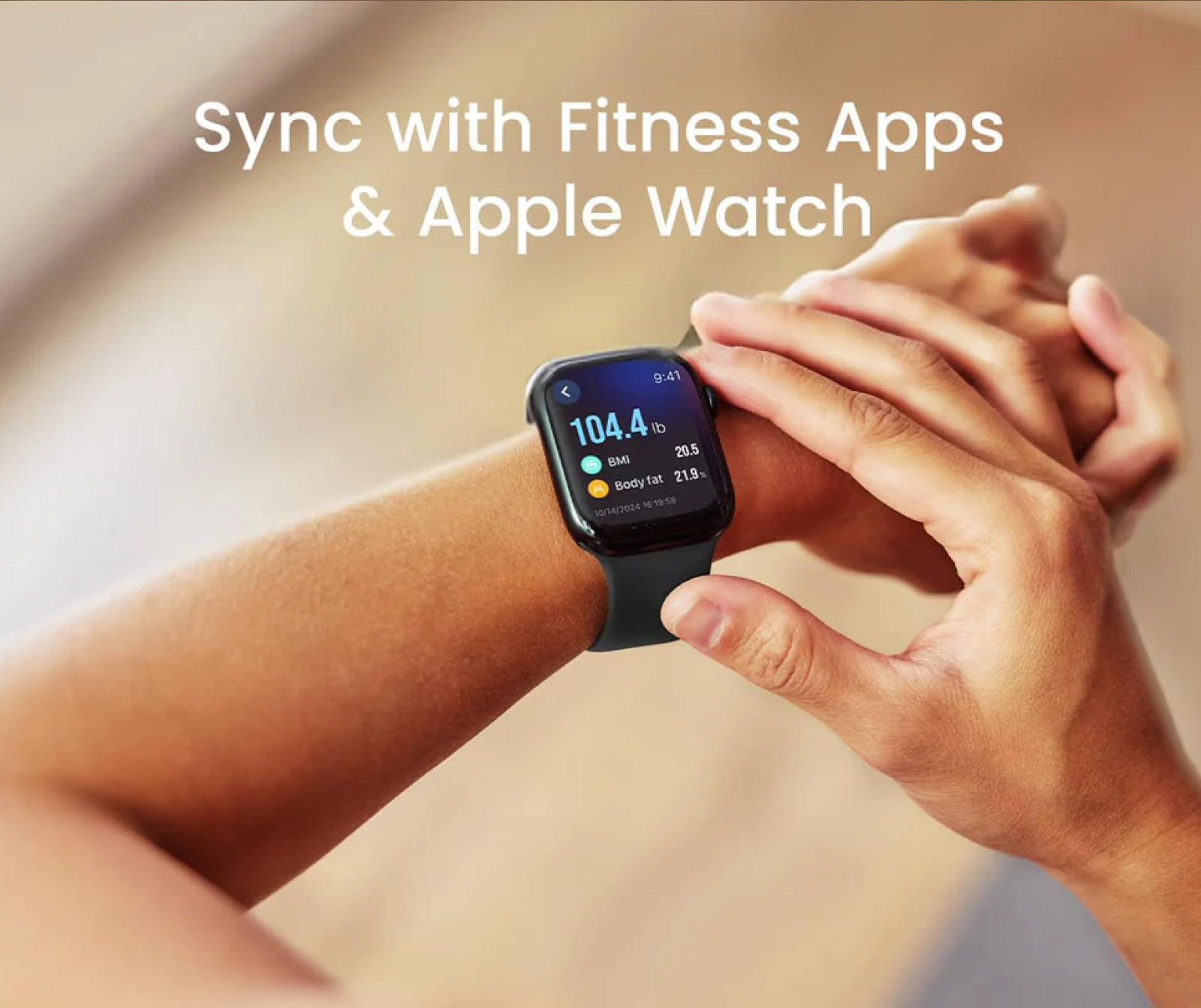 Синхронизация с фитнес приложения и Apple Watch