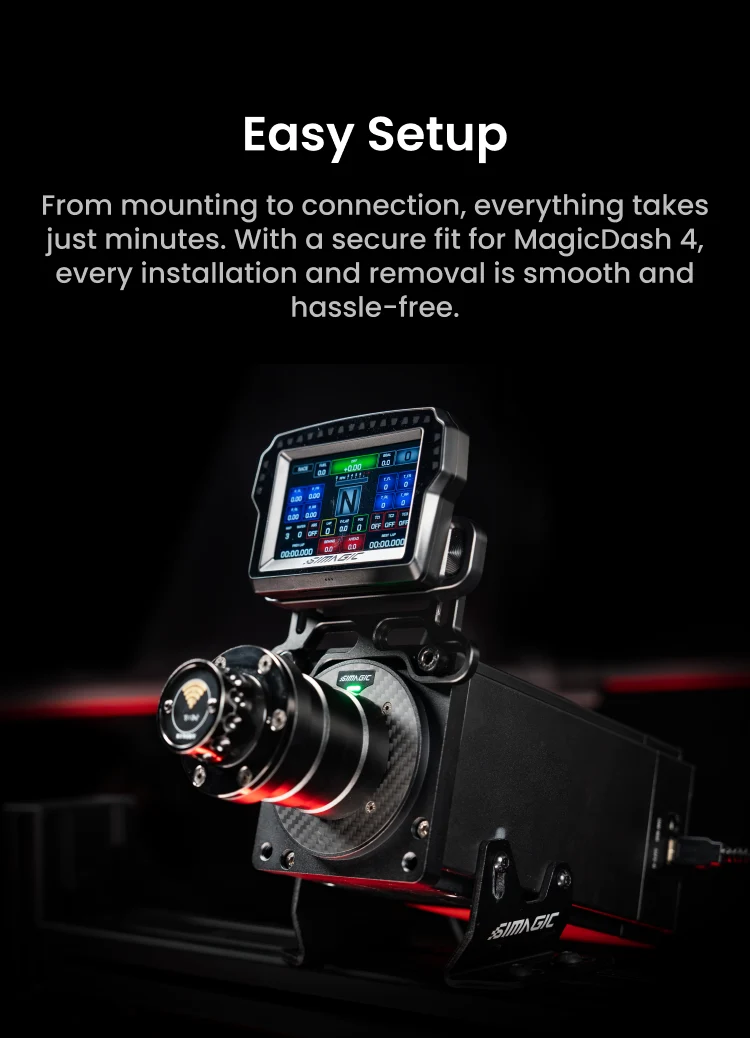Simagic MagDock easy setup