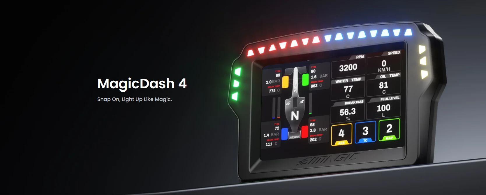 MagicDash 4. Snap On, Light Up Like Magic.