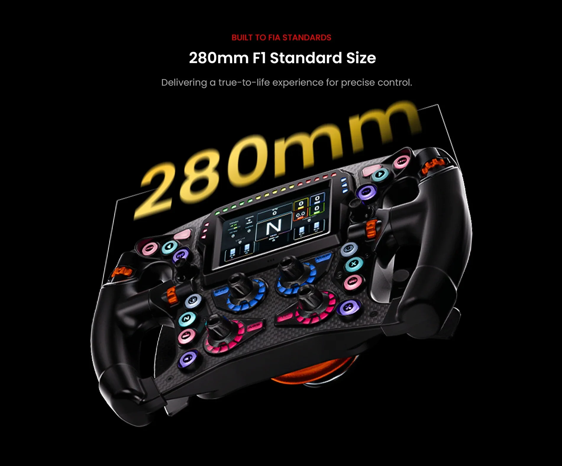 280mm F1 Standart Size wheel