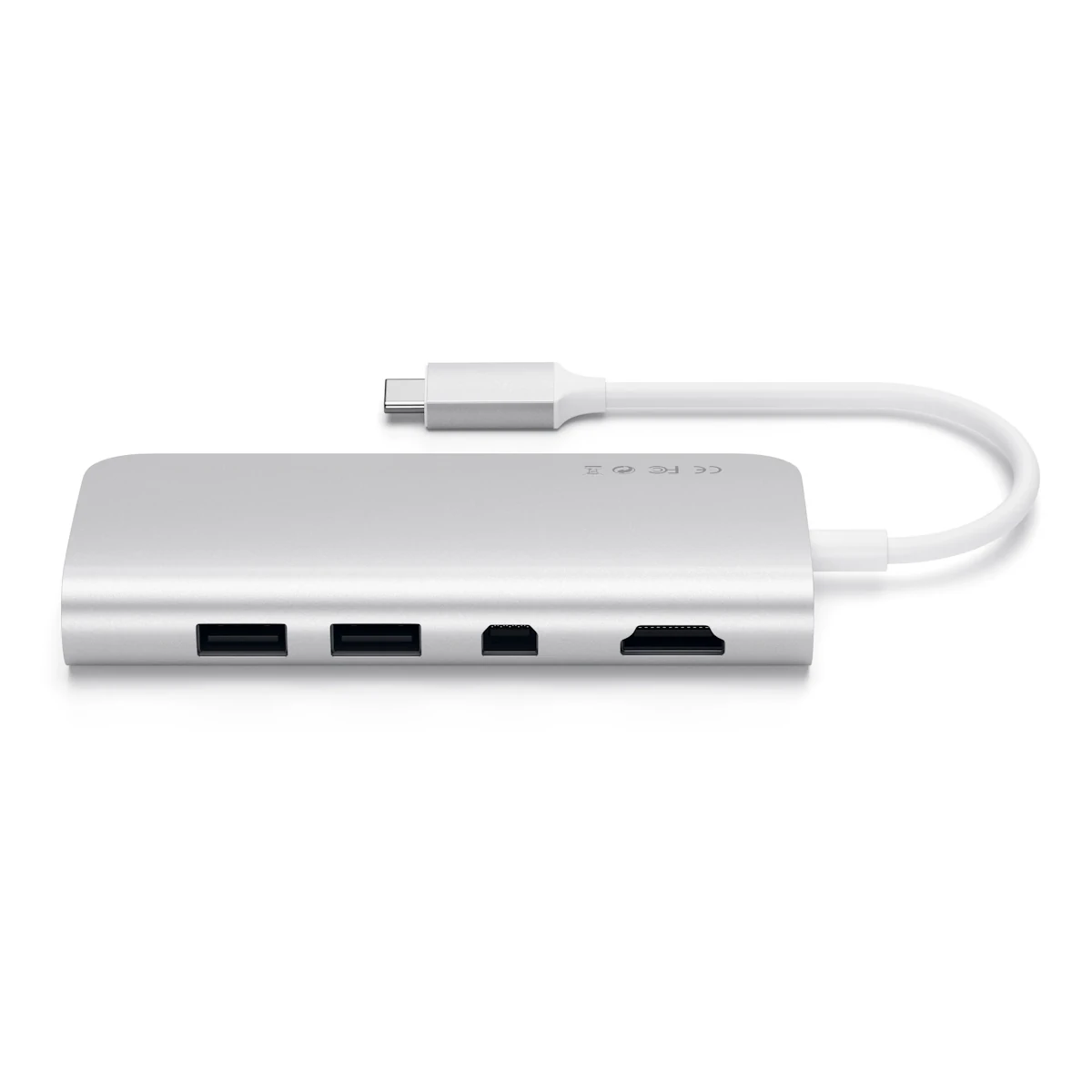04 - SATECHI Aluminum Type-C Multimedia Adapter - Silver