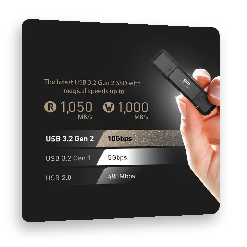 Silicon Power DS72 – скорост до 1050 MB/s
