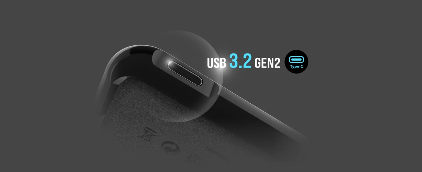 порт USB 3.2 Gen 2 Type-C на Silicon Power PC60