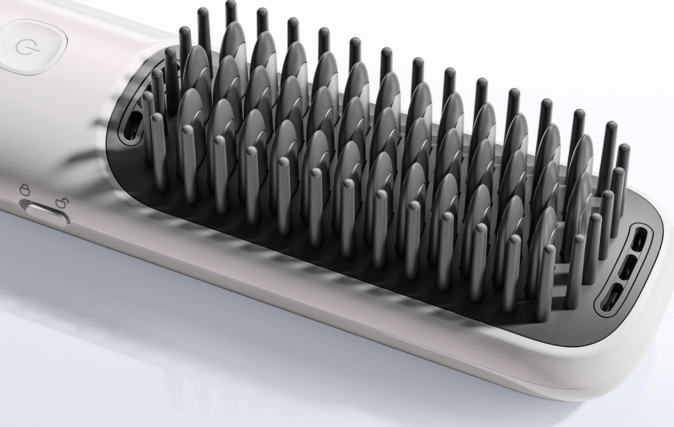 Керамично покритие и двойна защита на зъбците на Xiaomi Cordless Hair Straightener Brush