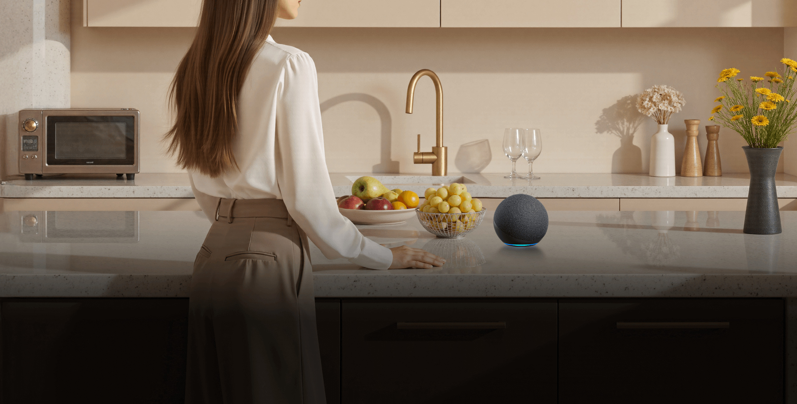 Смарт брава Xiaomi Self-Install Smart Lock в умен дом с гласово управление през Matter