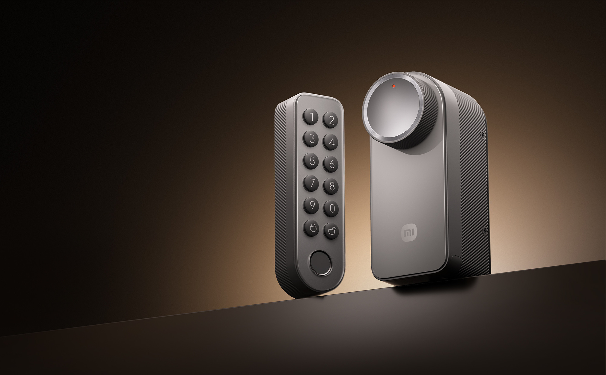 Смарт брава Xiaomi Self-Install Smart Lock с клавиатура за код