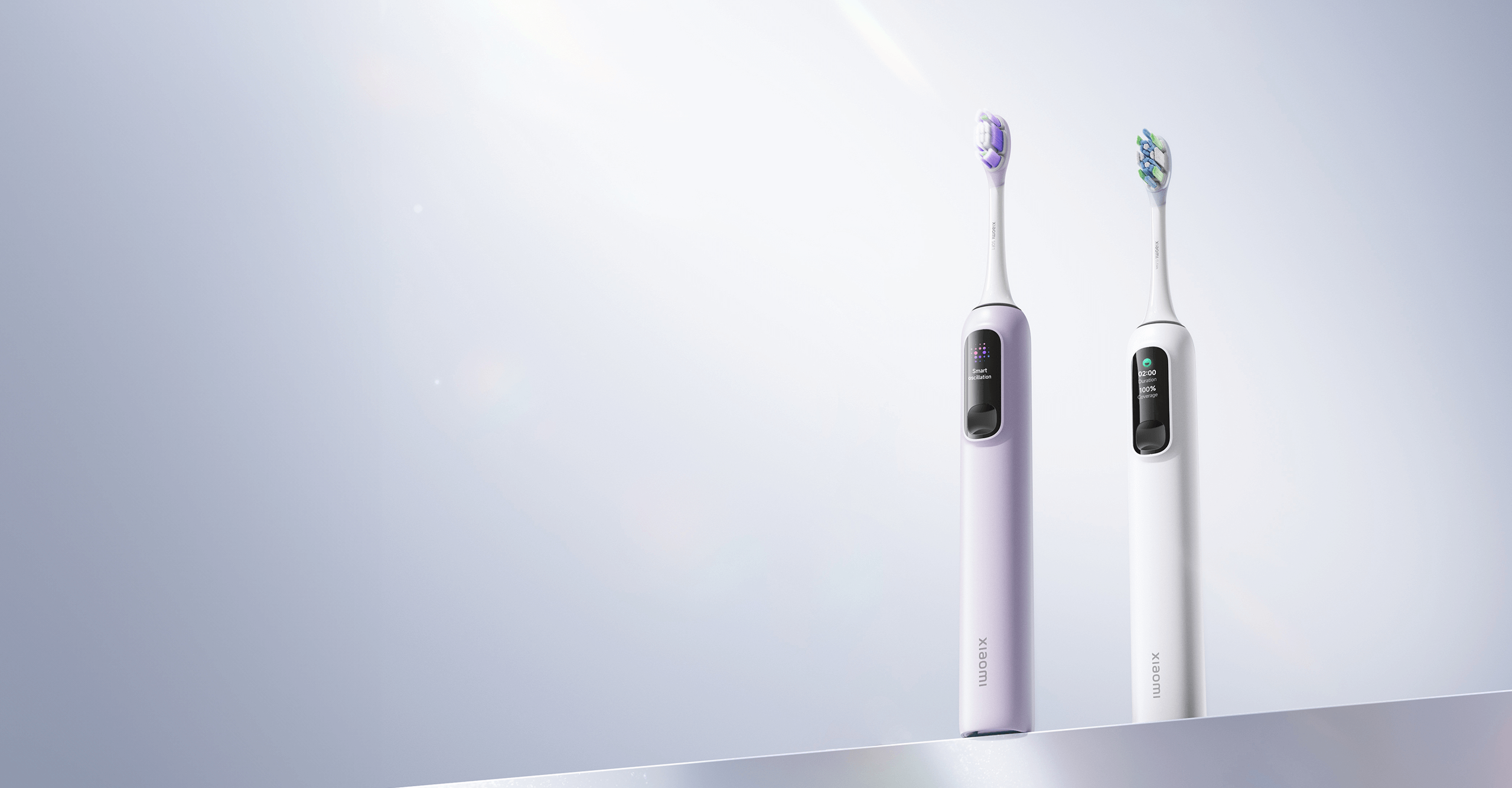 Xiaomi Oscillation Electric Toothbrush Pro в лилав и бял цвят