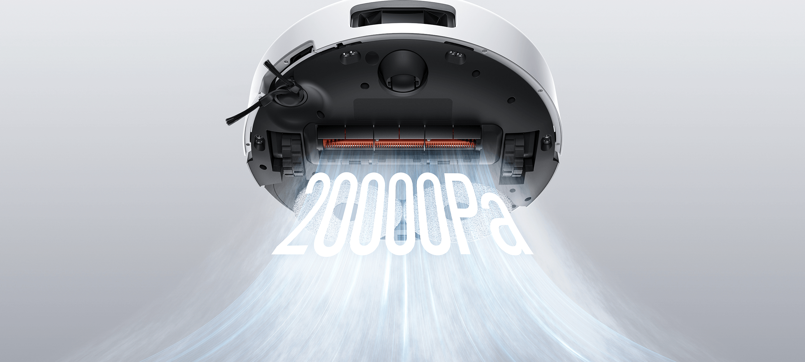 Вентилатор с 20 000 Pa засмукване на прахосмукачка робот Xiaomi Robot Vacuum 5
