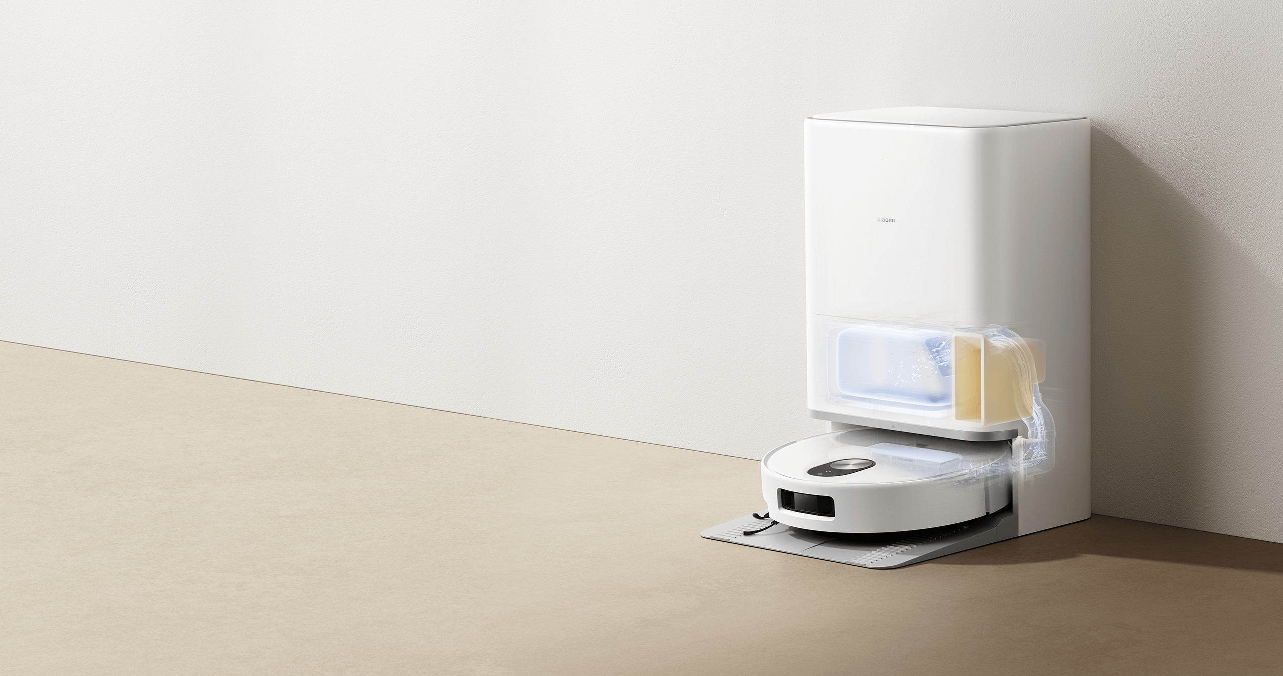 Автоматично събиране на прах в торбичка от 2,5 литра при Xiaomi Robot Vacuum 5