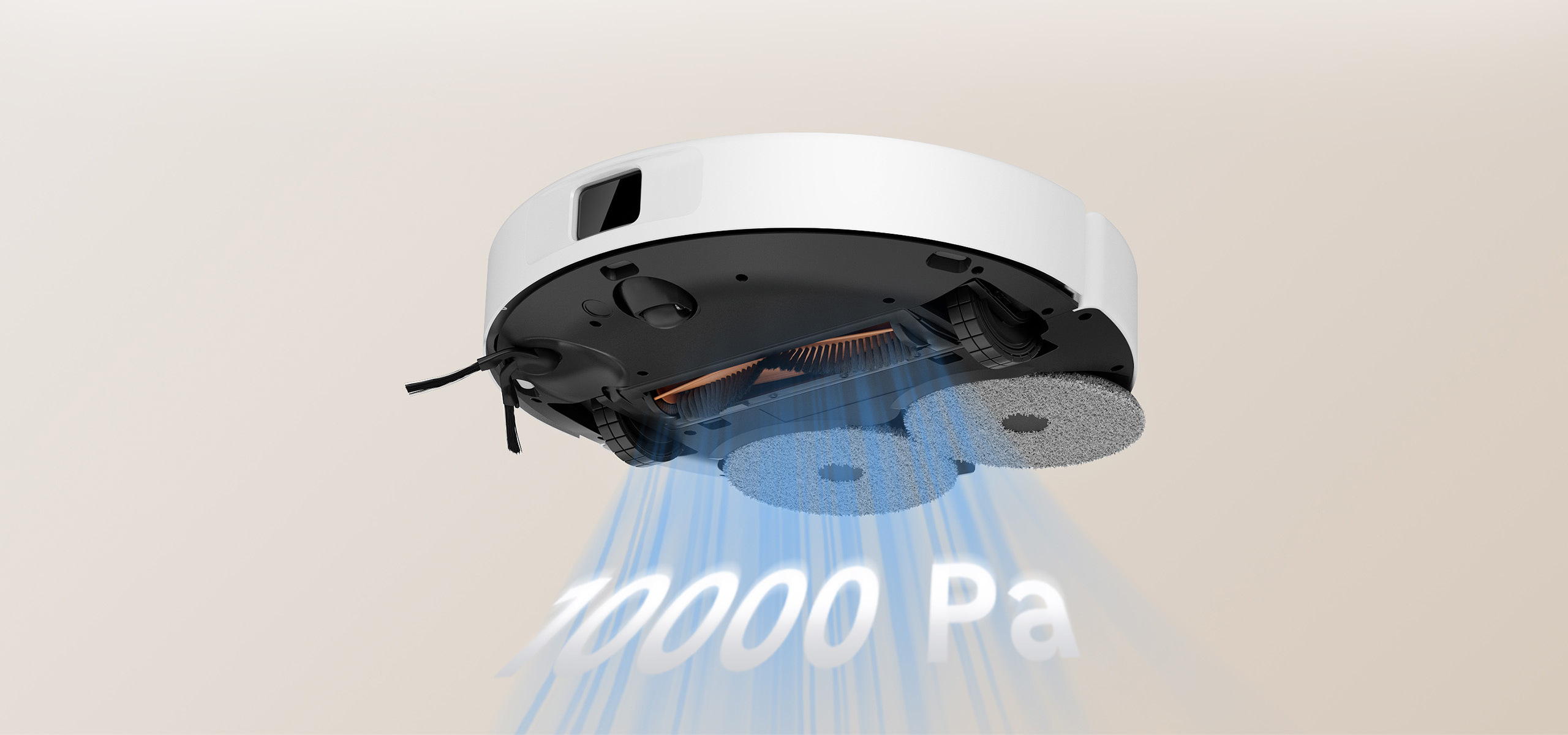Xiaomi Robot Vacuum H50 с мощност на засмукване 10000 Pa