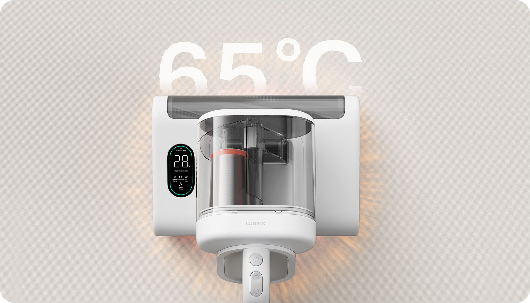 Xiaomi Dust Mite Vacuum Cleaner 2 Pro подава горещ въздух до 65°C върху матрак