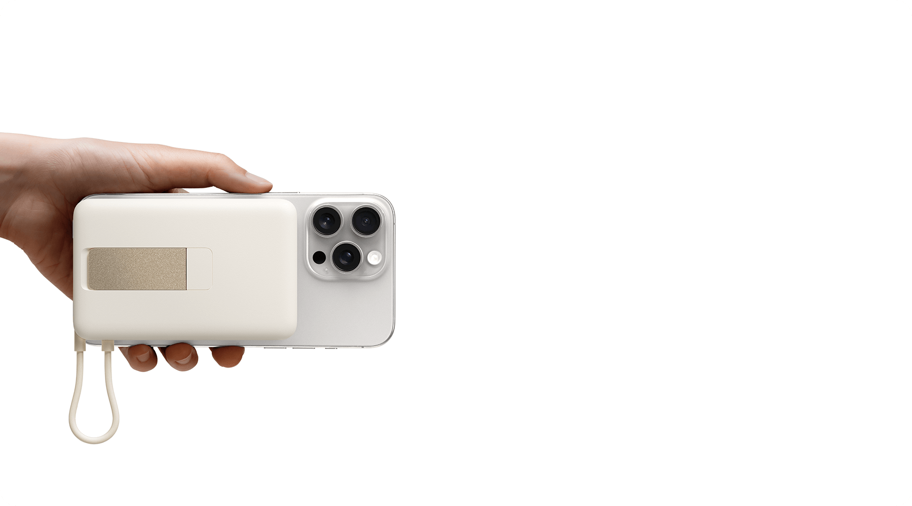 Безжично магнитно зареждане с Xiaomi Magnetic Power Bank 10000 with Built-in Stand