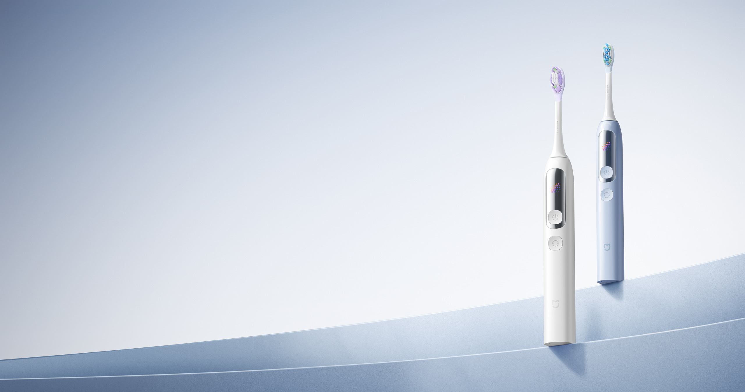 Електрическа четка за зъби Mijia Smart Servo-oscillation Electric Toothbrush Pro в бял и син цвят