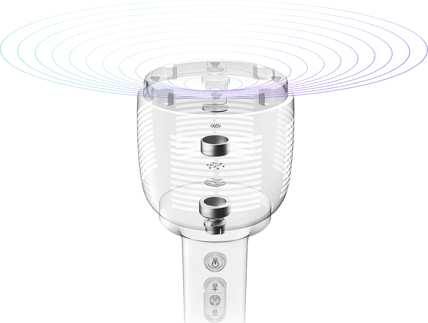 Разрез на кардиоидния капсул 16 мм на Xiaomi Karaoke Microphone