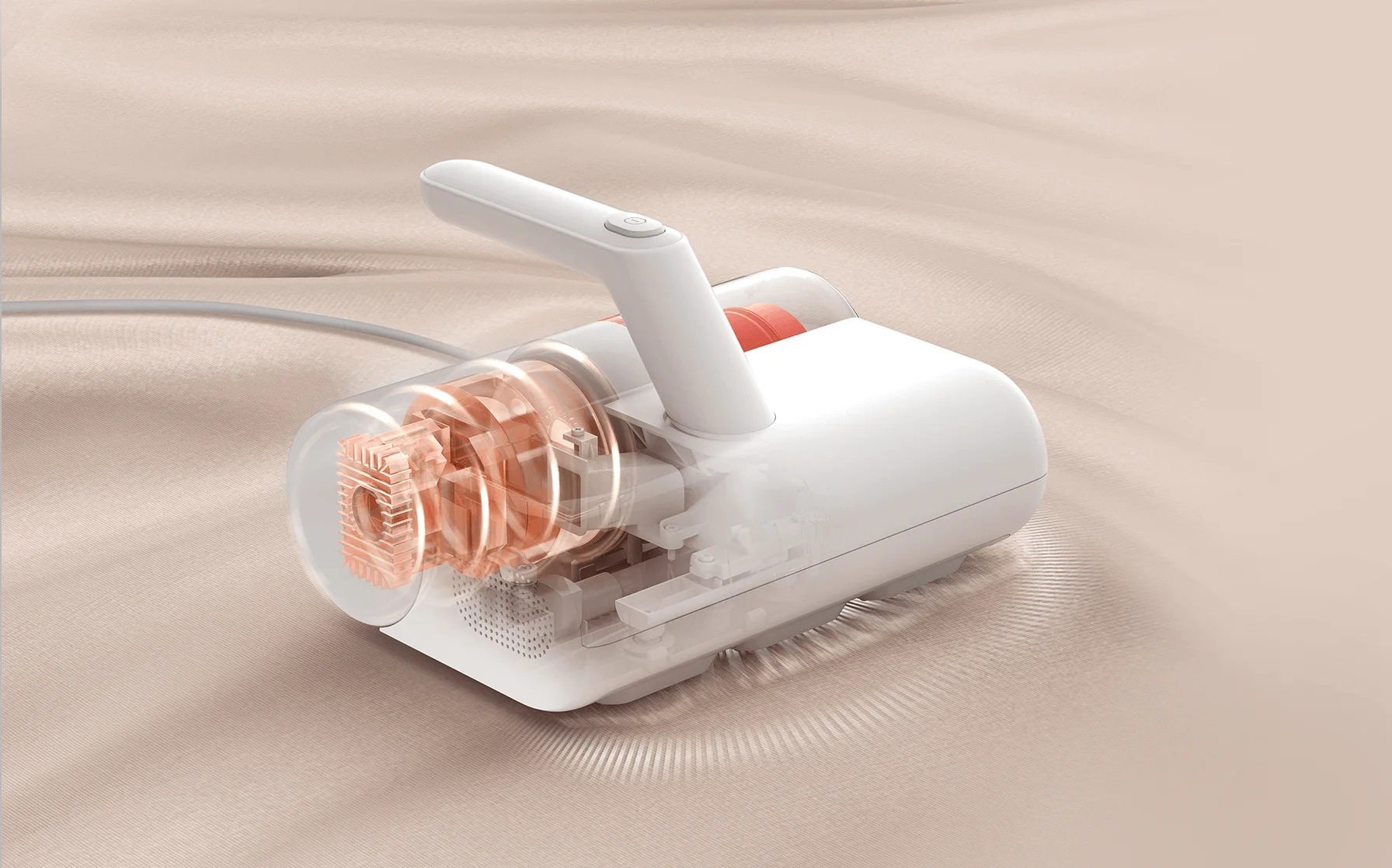 Циклонното засмукване от 12 000 Pa на Xiaomi Dust Mite Vacuum Cleaner