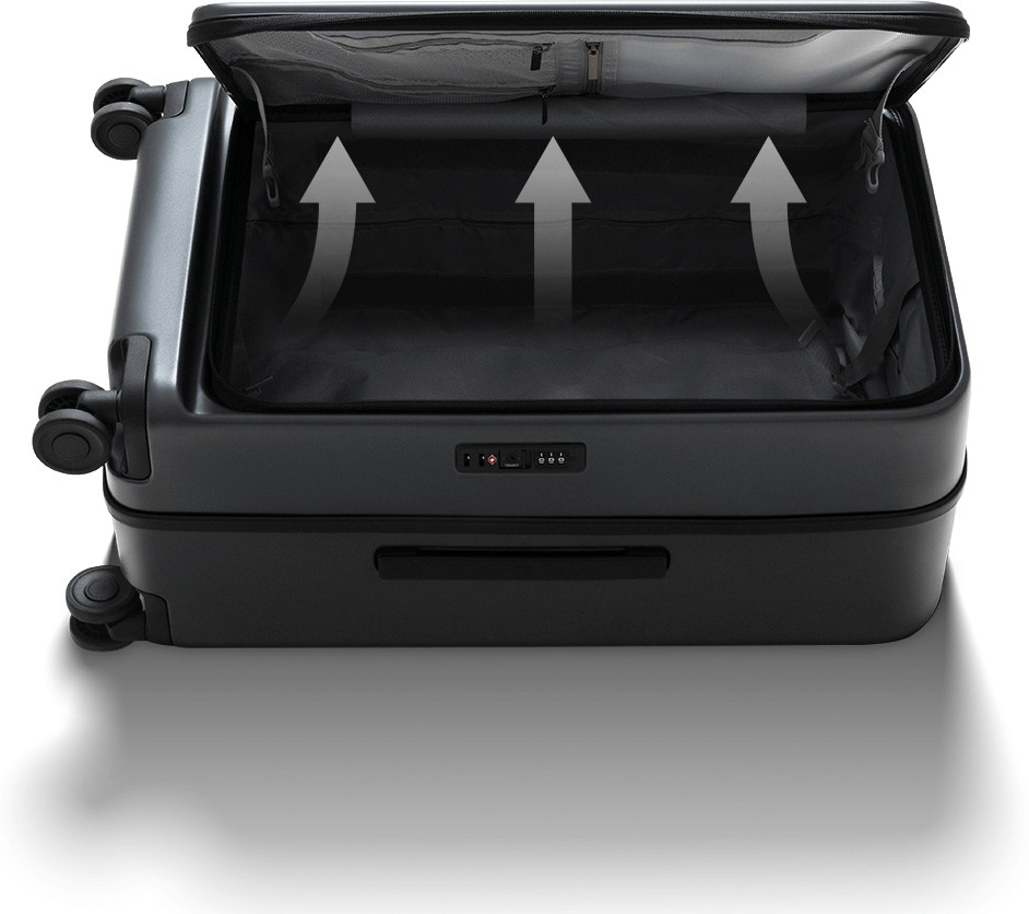 Отворен куфар Xiaomi Front Opening Luggage 20" с дълбоко основно отделение