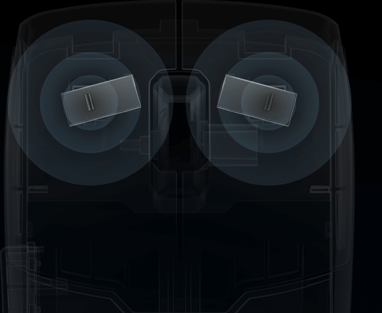 Златните микропревключватели TTC под основните бутони на Xiaomi Gaming Mouse Lite