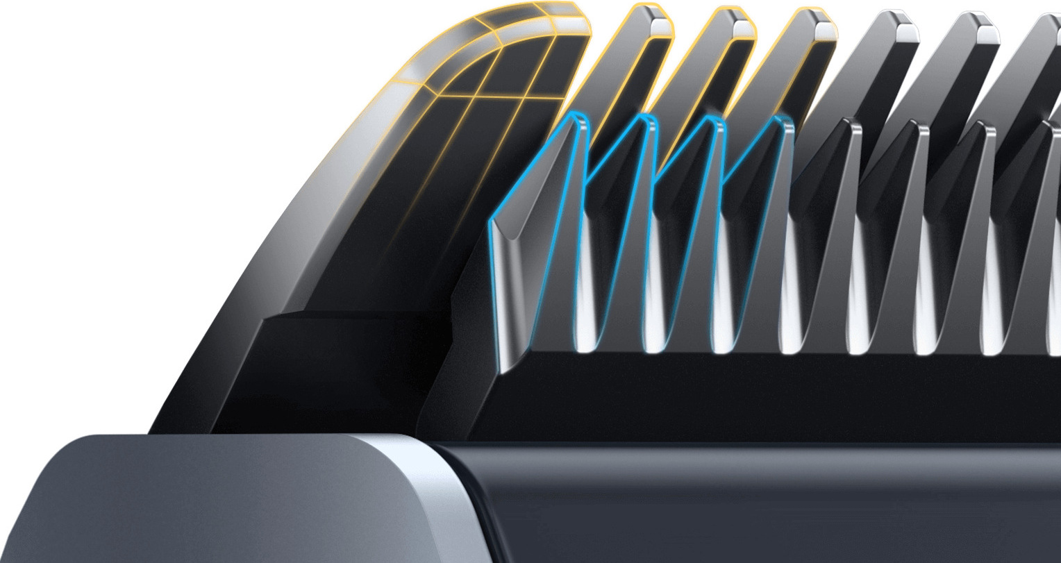 Глава с двойно покритие и гребен-приставка на Xiaomi Hair Clipper 2