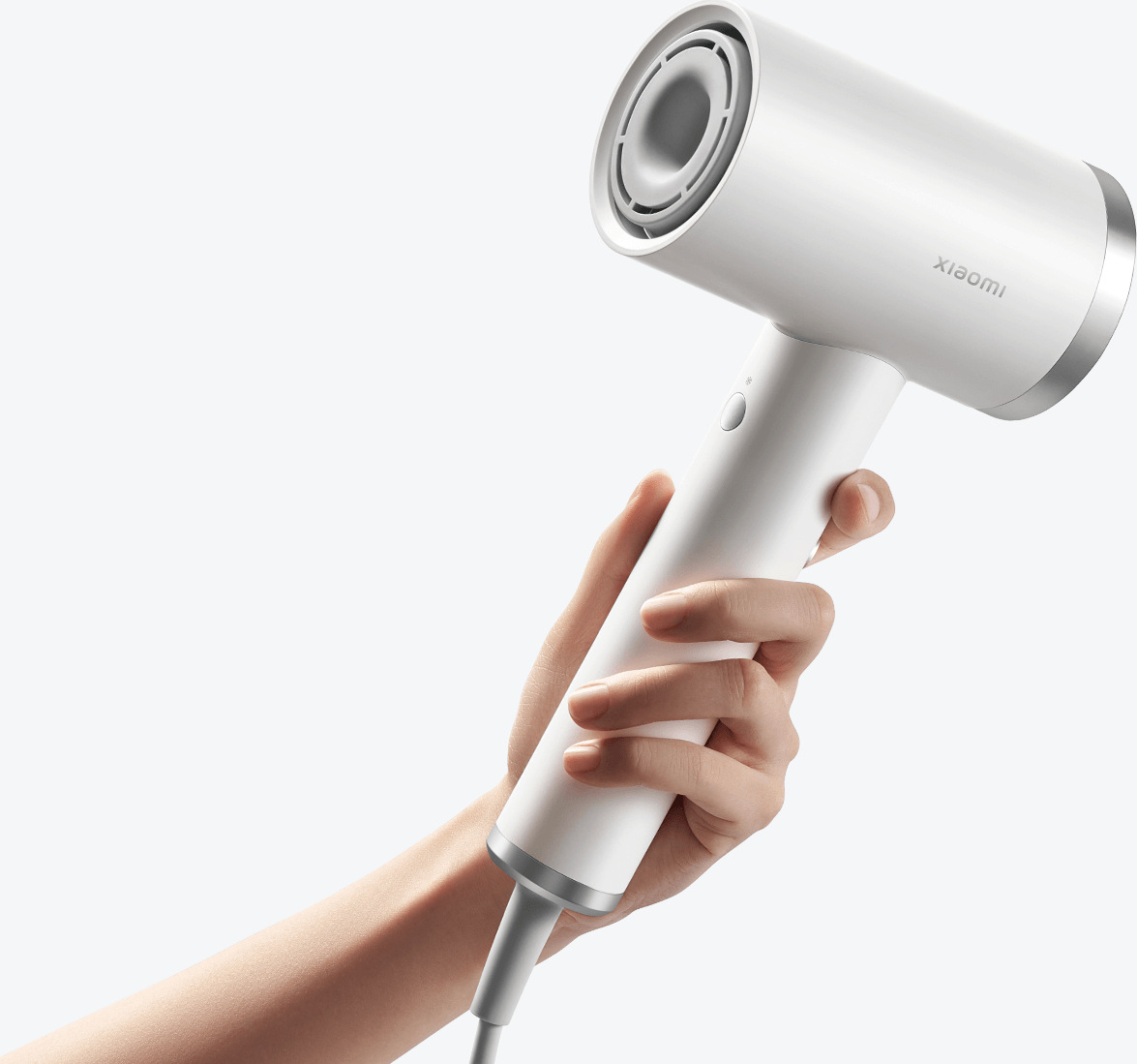 Лек сешоар Xiaomi High-speed Ionic Hair Dryer, държан с една ръка
