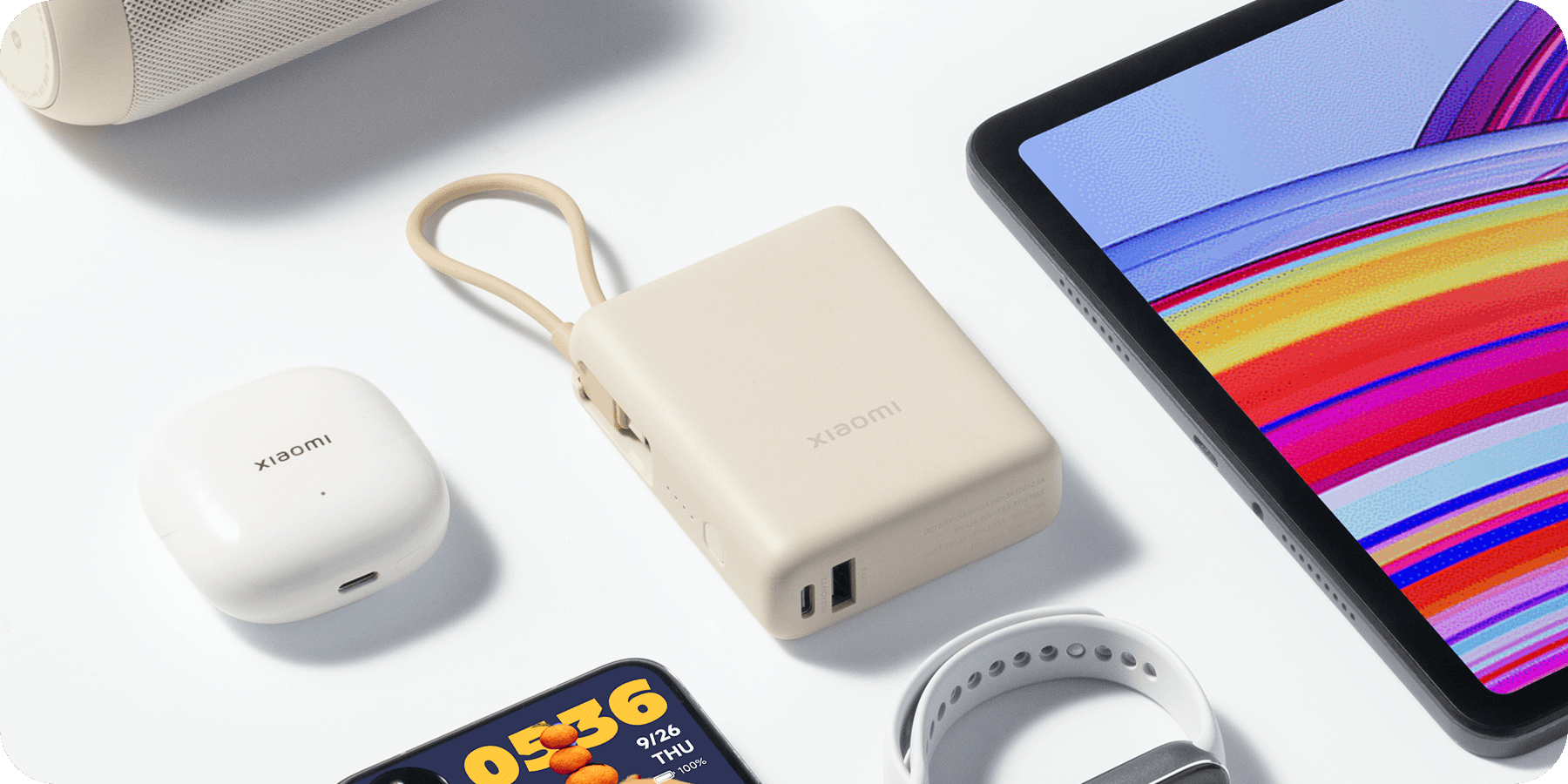 Външна батерия Xiaomi 33W Power Bank 10000mAh до таблет, слушалки и смарт часовник
