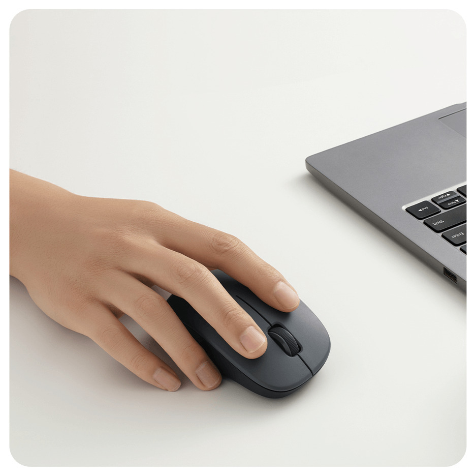Тихите бутони TTC на безжичната мишка Xiaomi Wireless Mouse Comfort Edition