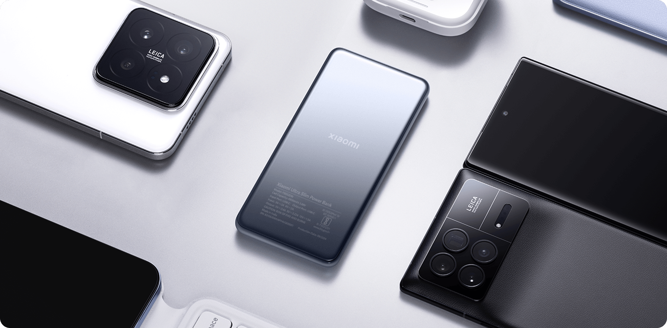Xiaomi Ultra Slim Power Bank 5000mAh до смартфони и други съвместими устройства