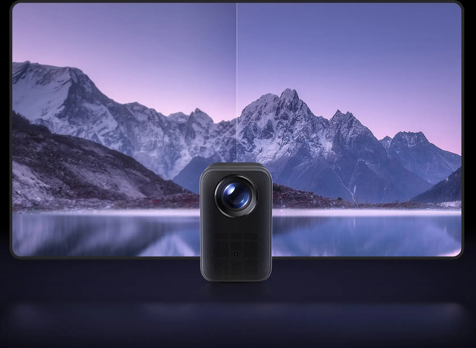 Картина с резолюция 1920 × 1080 пиксела от Xiaomi Smart Projector L1 Pro