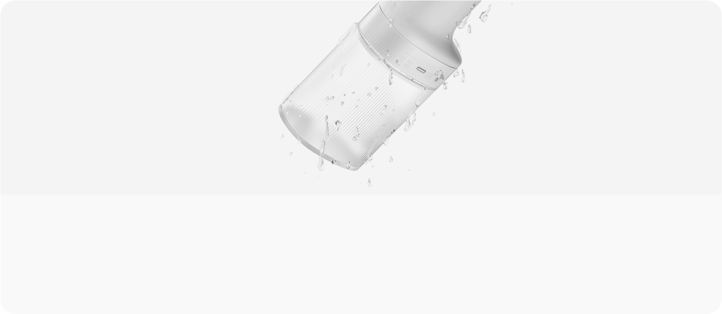Xiaomi Water Flosser 2 с водоустойчивост IPX7 под течаща вода