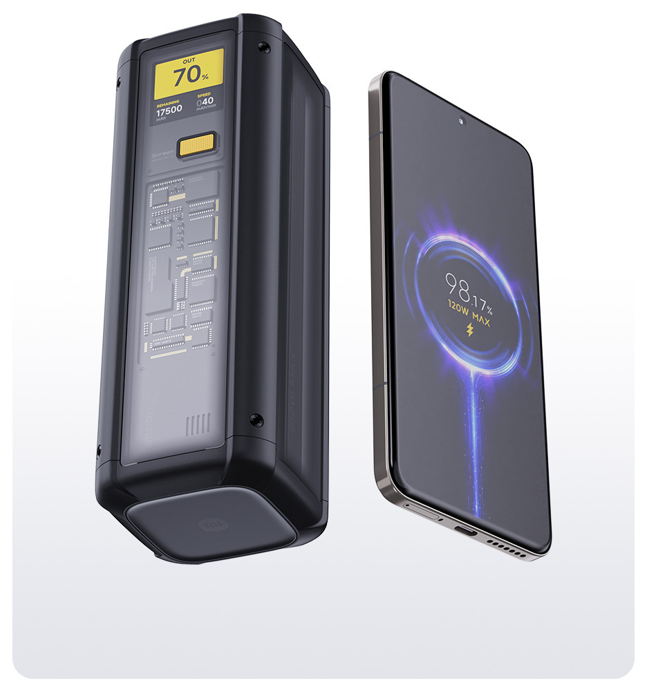 Зареждане на лаптоп с 140 W през PD 3.1 от Xiaomi 212W HyperCharge Power Bank 25000mAh