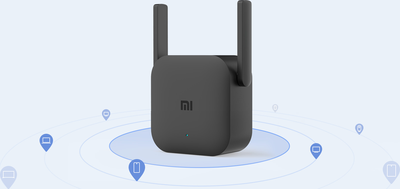 Mi Wi-Fi Range Extender Pro, свързан едновременно с до 16 устройства