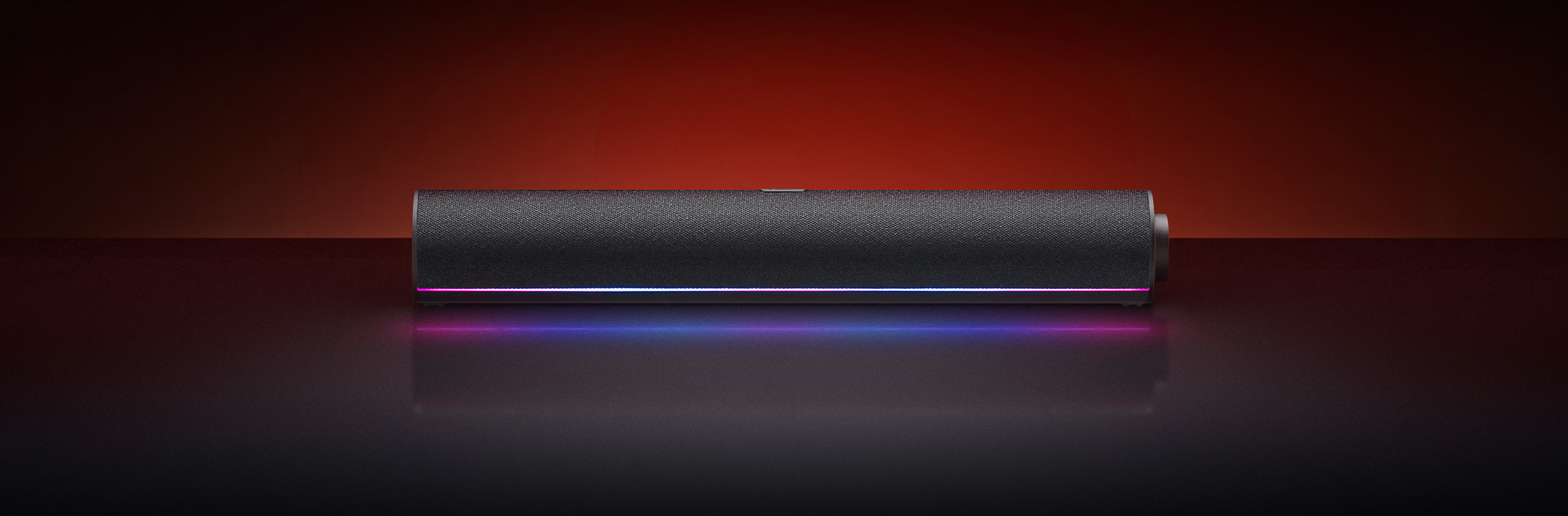 RGB светлинната лента на Xiaomi Desktop Speaker осветява бюрото