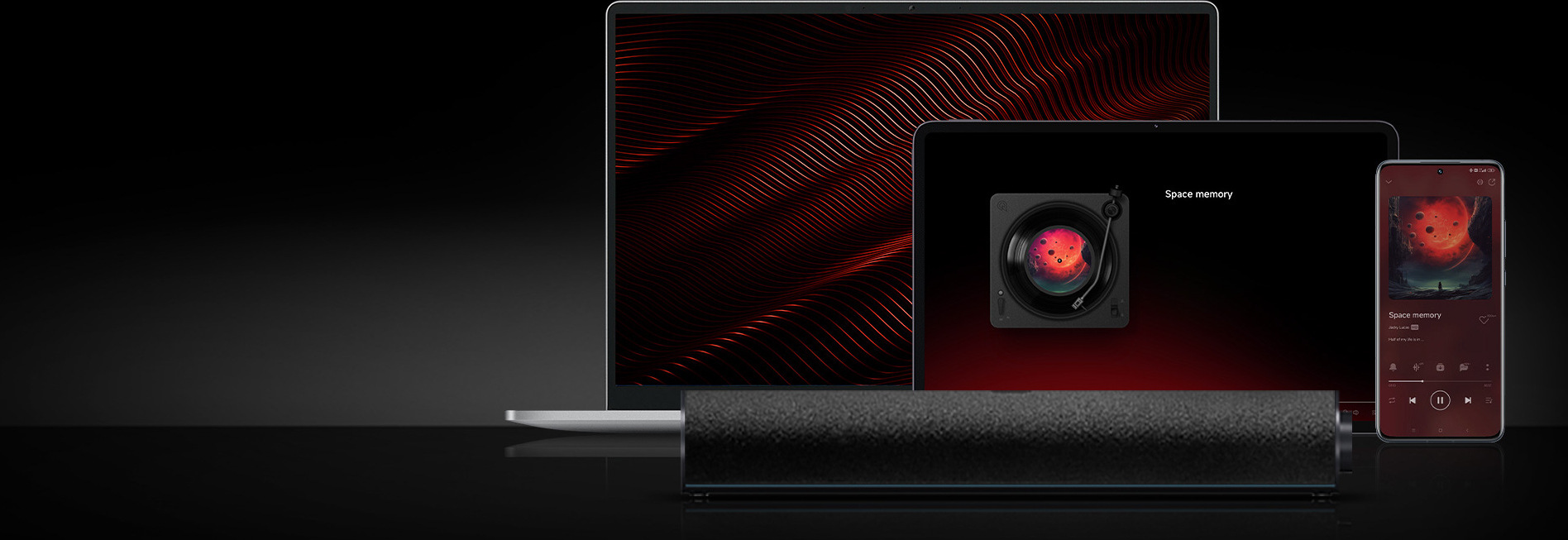 Xiaomi Desktop Speaker, свързана с лаптоп, таблет и смартфон